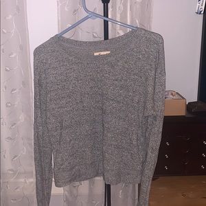 Gray Hollister sweater